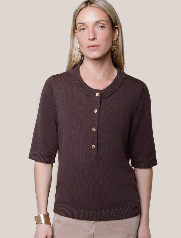 Джемпер тонкой вязки из хлопка с кашемиром