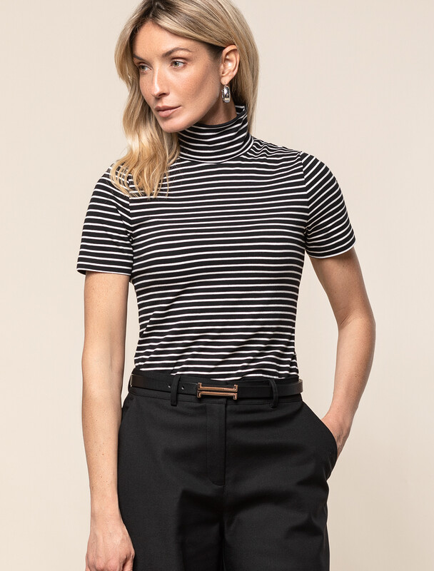 Водолазка из премиального хлопка с эластаном