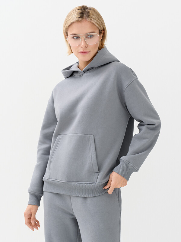 Худи Худи OmD 2045С Худи жен. OVERSIZE утепленное, CO+PE