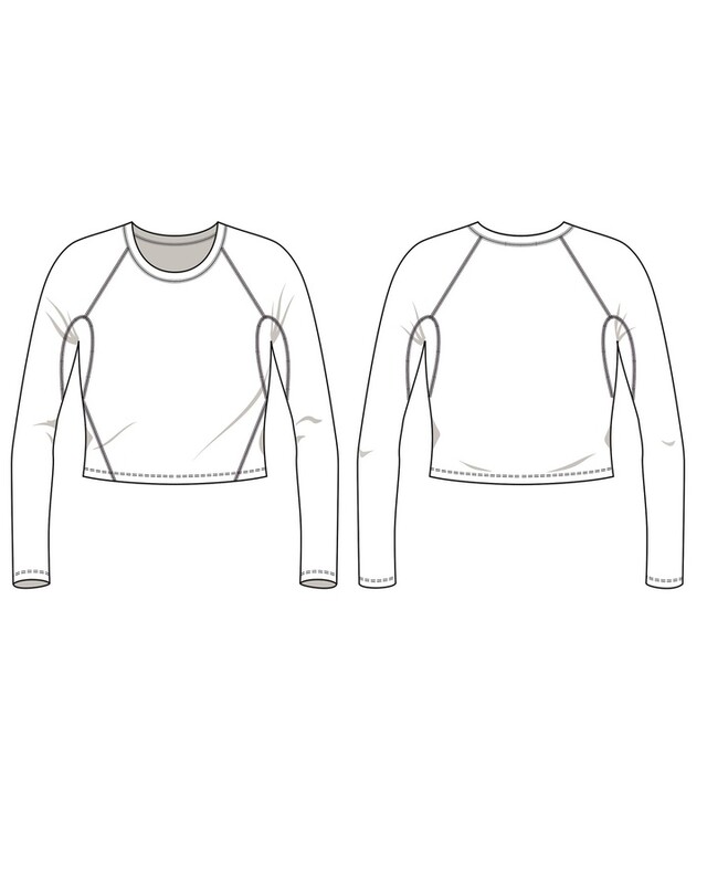 Рашгард:жен. МОДЕЛЬ 1