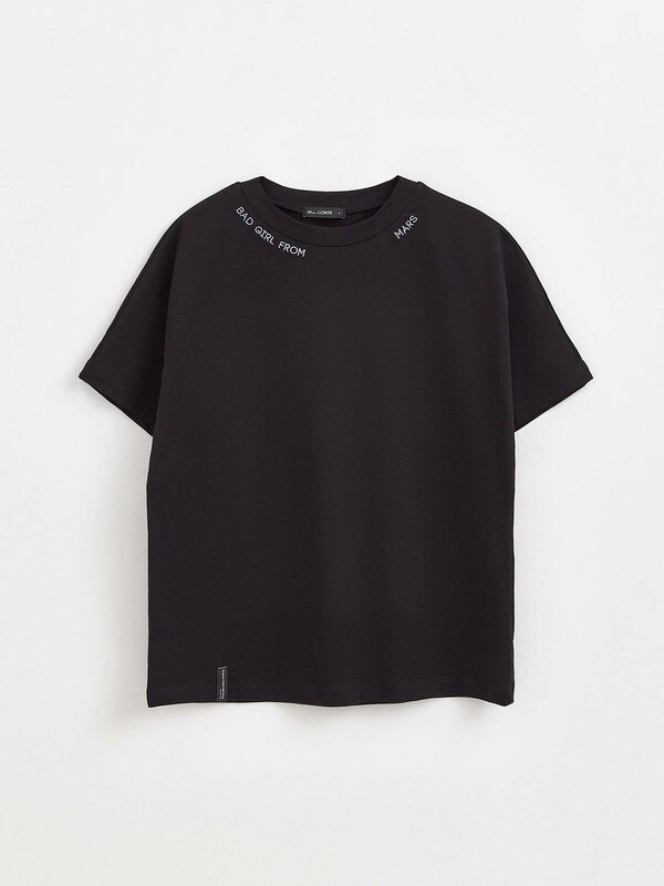 Футболки CONTE LD 1738 Свободная футболка из хлопка с вышивкой