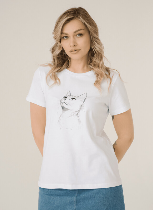 Футболки DEA MIA ФУФАЙКА ЖЕНСКАЯ 5609