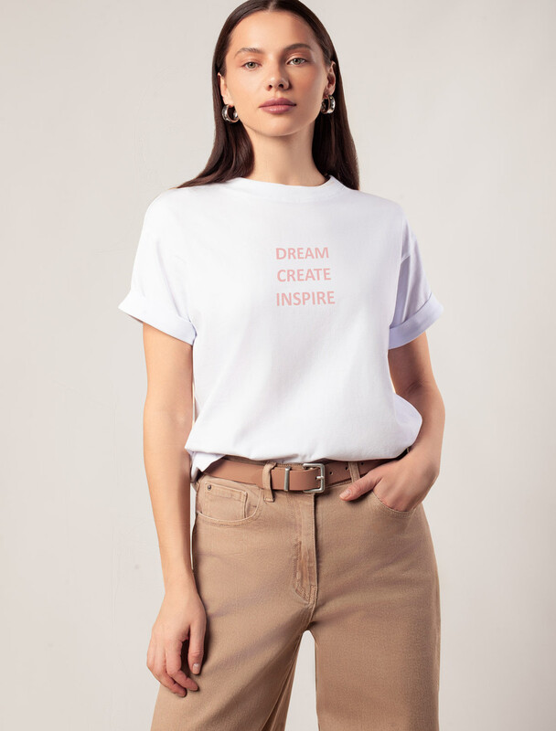 Футболка из премиального хлопка с авторским принтом