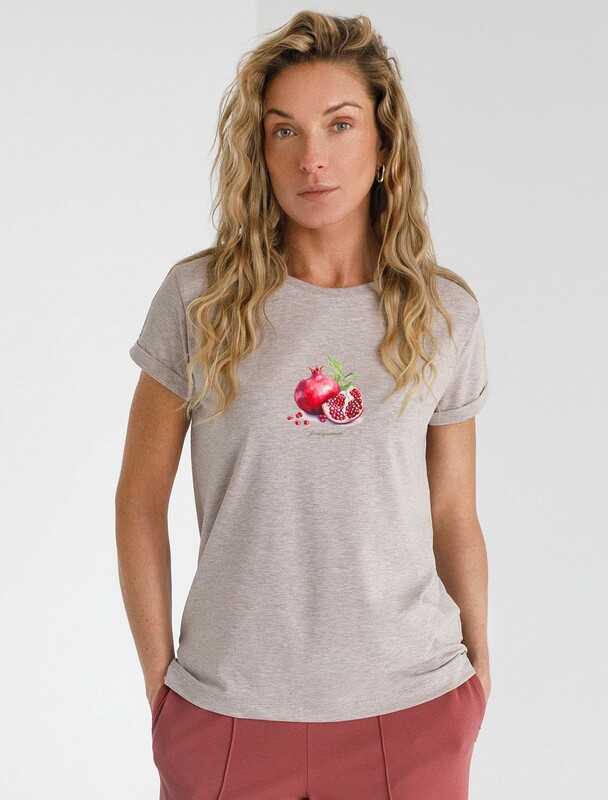 Свободная футболка с принтом из премиального хлопка с эастаном