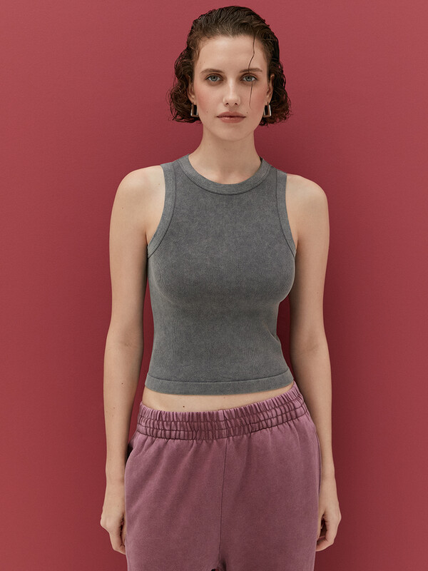 Майки бесшовные Майки бесшовные Mi 1321AS Fresh Майка укор. шир. бретели (делаве), PA+EL