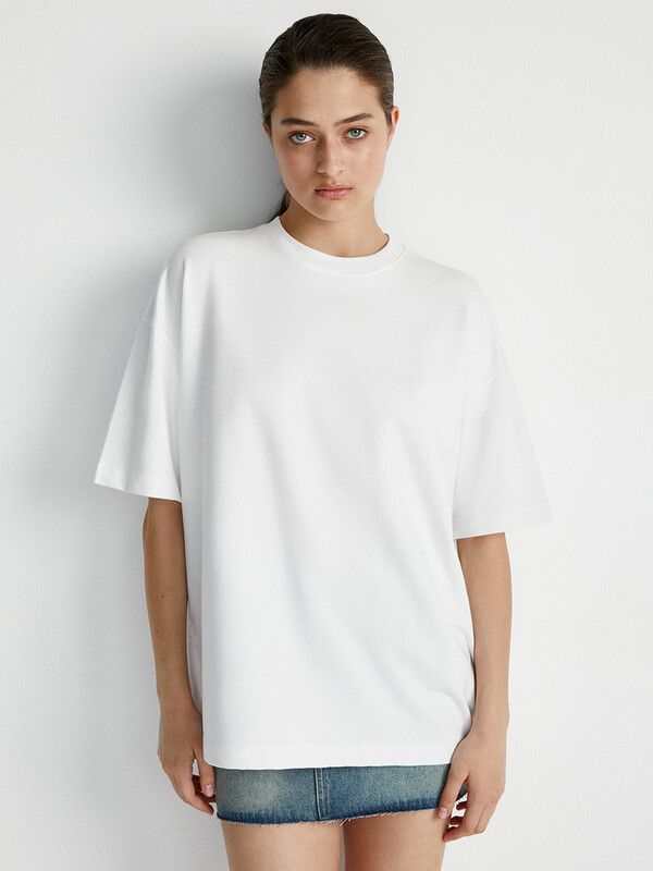 Футболки Футболки OmD 14503ST Футболка жен. OVERSIZE (футер), CO+EL