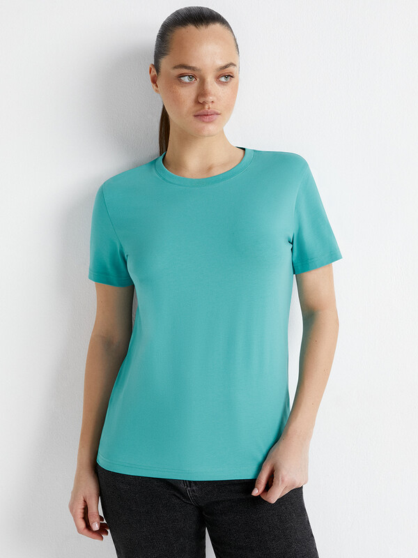 Футболки Футболки OmT_D1201 Фуфайка (футболка) жен., CO+EL