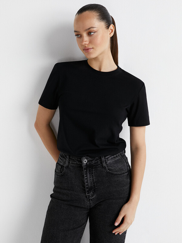 Футболки Футболки OmT_D1201 Фуфайка (футболка) жен., CO+EL