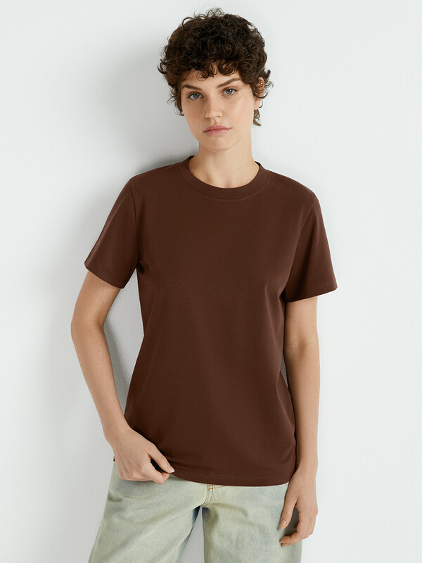 Футболки Футболки OmT_D1203 Футболка жен. прямого кроя, CO+EL