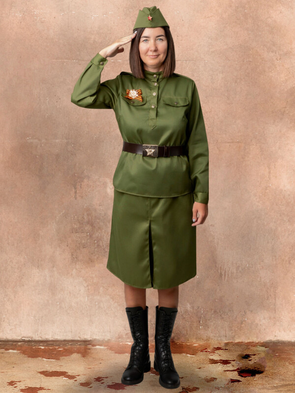 Солдатка взрослая размер