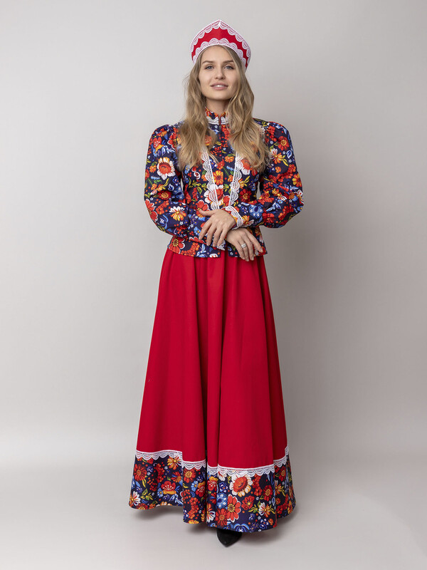 Казачий костюм Ольга (5046 к-26)