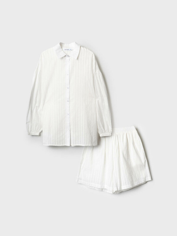 Комплект текстильный для женщин: рубашка, шорты