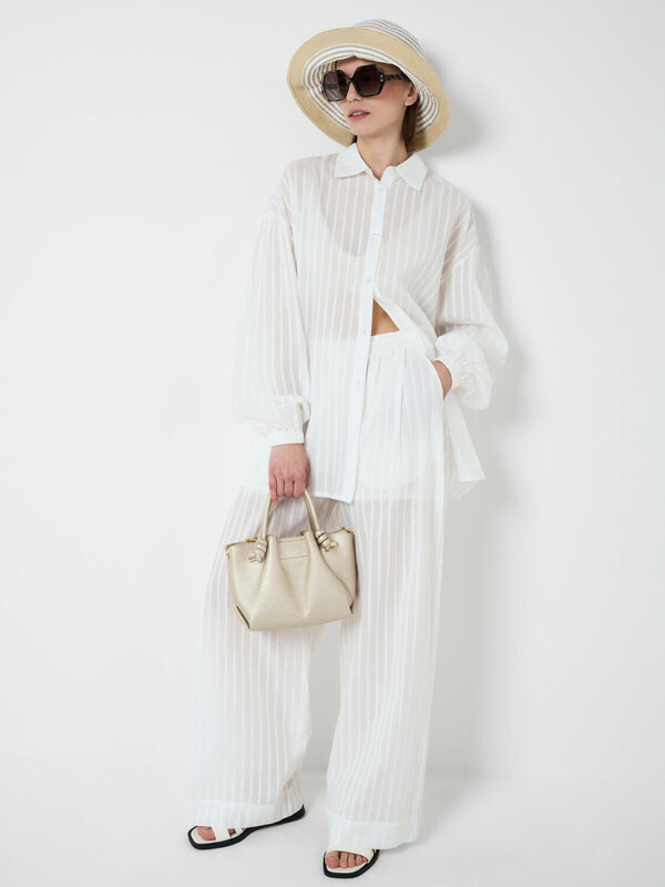 Комплект текстильный для женщин: брюки, рубашка