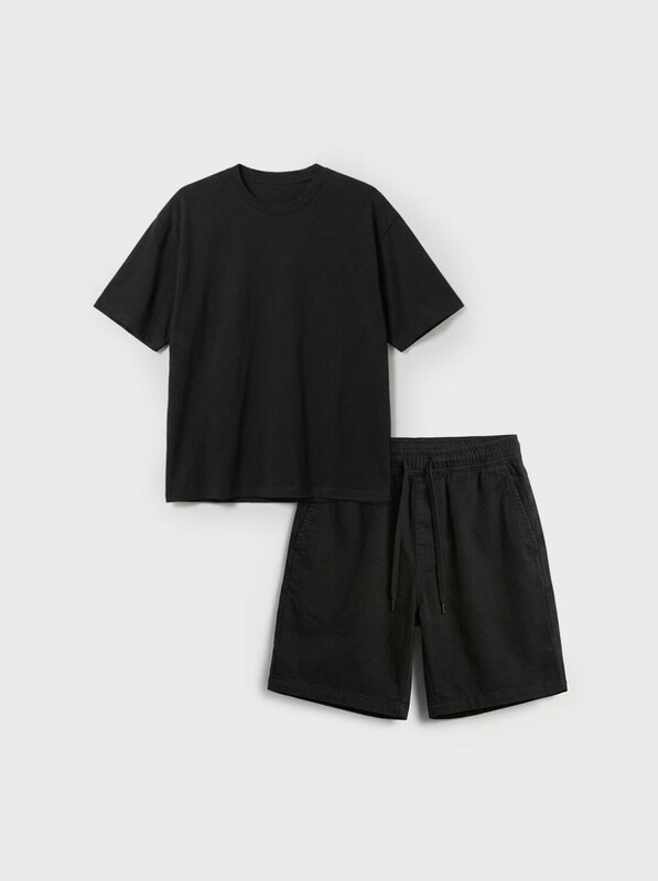 Комплект трикотажный для женщин: фуфайка (футболка), шорты