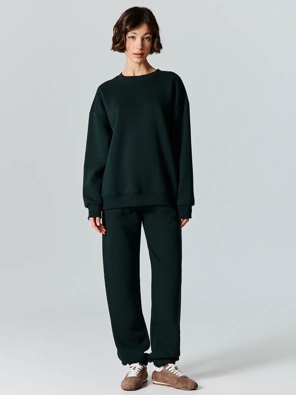 КОМПЛЕКТ ЖЕНСКИЙ (СВИТШОТ, БРЮКИ) 192562