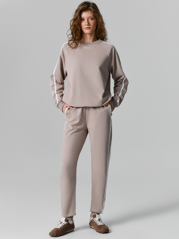 КОМПЛЕКТ ЖЕНСКИЙ (ДЖЕМПЕР, БРЮКИ) 372418