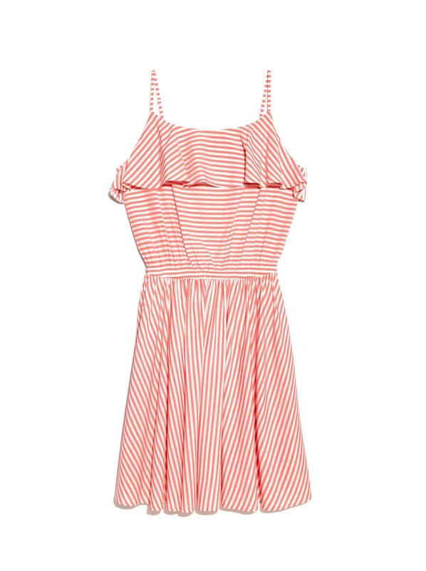 Платье женское CONTE Ультрамодное платье в полоску на тонких бретелях LPL 911