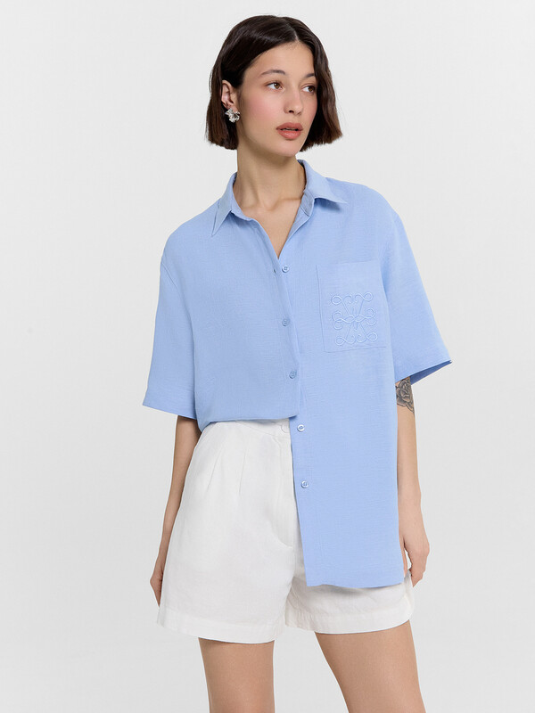 РУБАШКА ЖЕНСКАЯ 112855-1/1