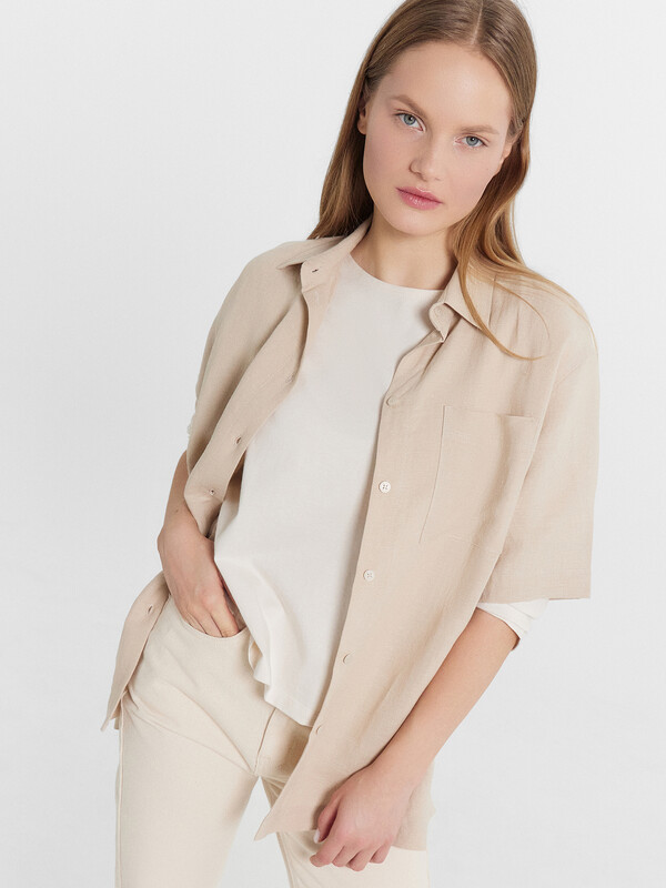 РУБАШКА ЖЕНСКАЯ 112855-1/1