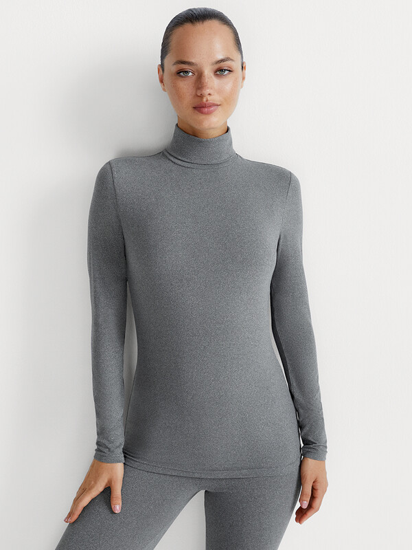 Термоводолазка Термоводолазка OmD 1737T SF Водолазка с отворотом жен.