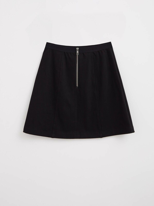 Юбка женская CONTE Фактурная mini-юбка А-силуэта на молнии LU 1621