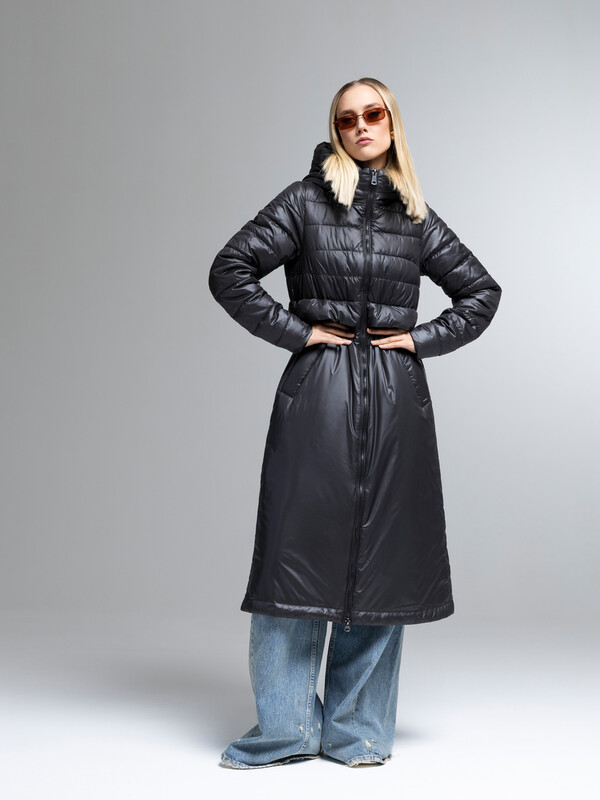 Плащ утепленный