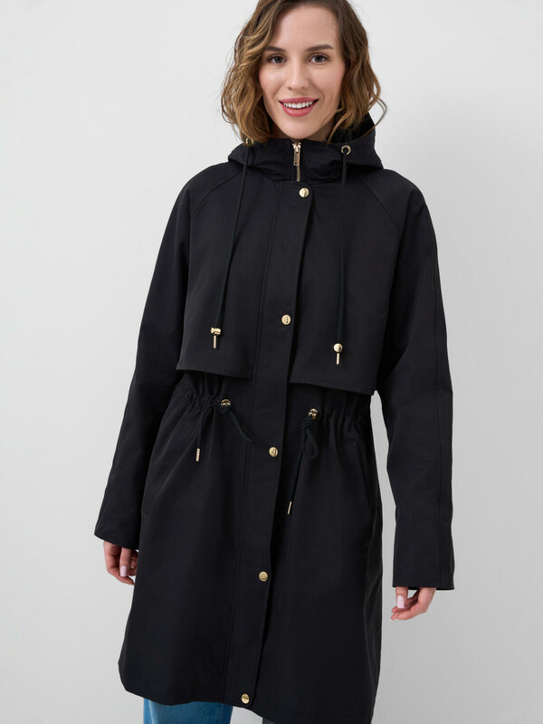 Плащ текстильный с полиуретановым покрытием для женщин