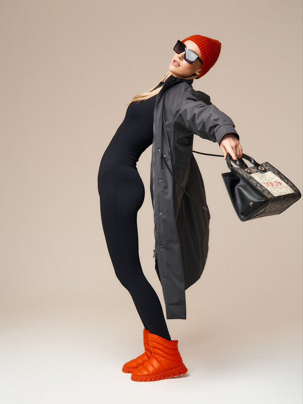 Плащ утепленный