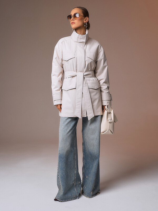 Плащ утепленный