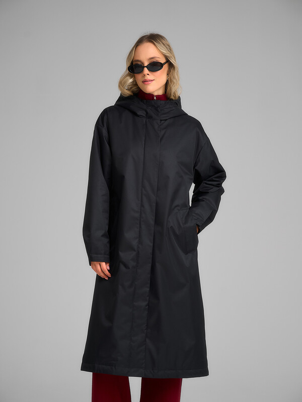 Плащ утепленный