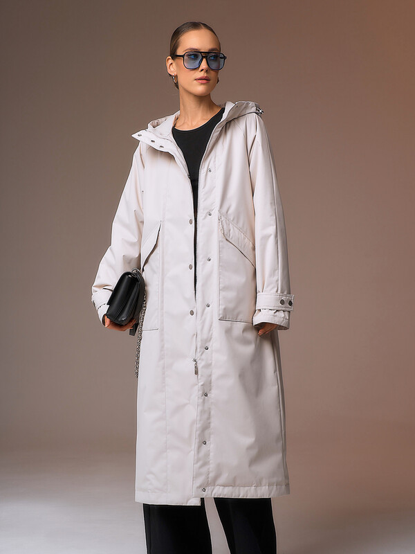 Плащ утепленный