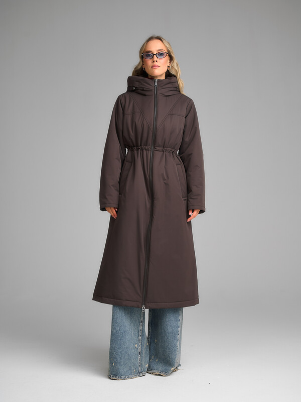 Плащ утепленный