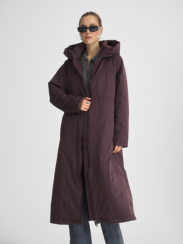 Плащ утепленный