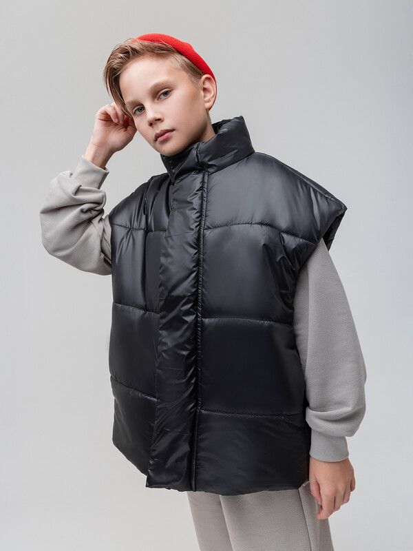 Жилет утеплённый с утяжкой