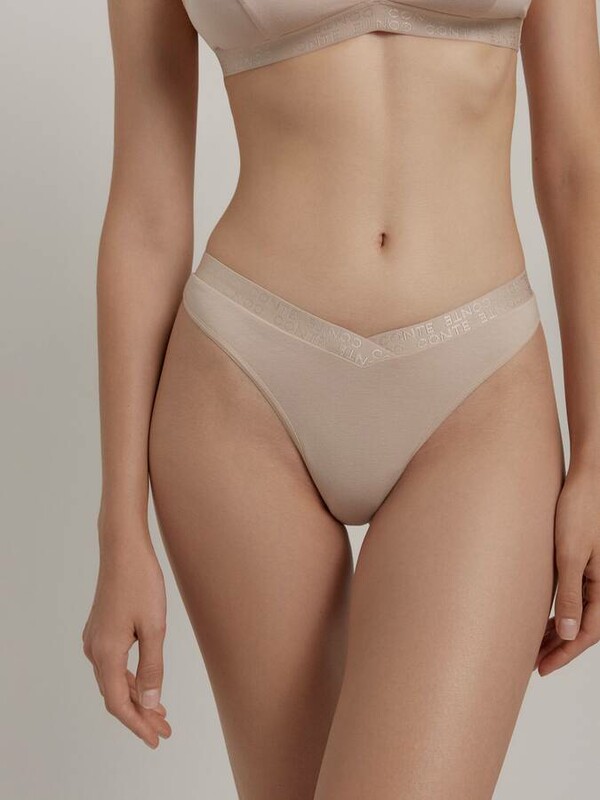 Трусы CONTE FLEXIBLE LBR 2238 Трусы «бразилиана» с фигурным вырезом женские