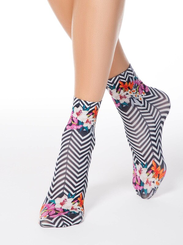 Носки женские CONTE Носки с принтом FANTASY 70