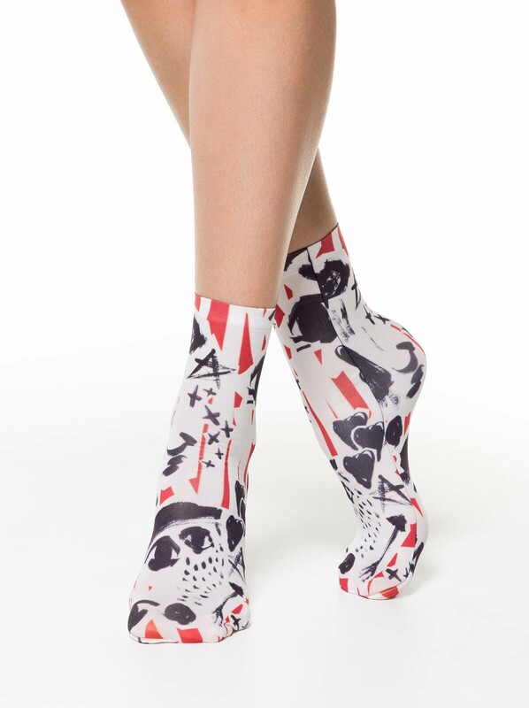 Носки женские CONTE Носки с принтом FANTASY 70