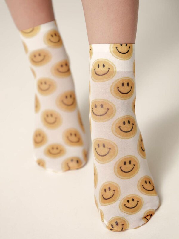 Полиамидные CONTE FANTASY Носки с ярким принтом