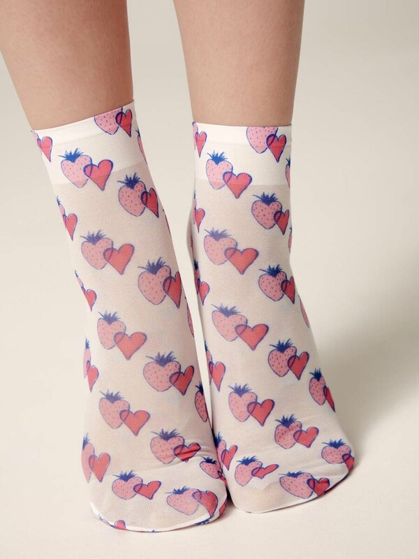 Полиамидные CONTE FANTASY Носки с ярким принтом