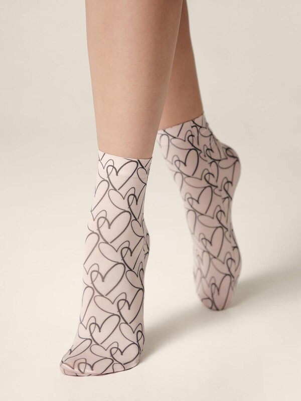 Полиамидные CONTE FANTASY Носки женские с рисунком