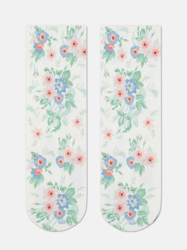 Полиамидные CONTE FANTASY Плотные носки с рисунком «Watercolor»