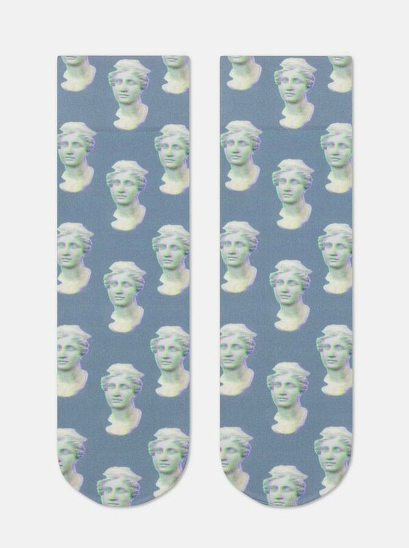 Полиамидные CONTE FANTASY Плотные носки с рисунком «Sculpture»