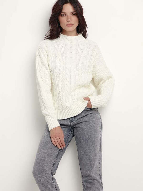 Вязаные джемперы CONTE LDK 238 Фактурный джемпер крупной вязки